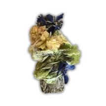 Dried Floral Sage Bundles (Colors May Vary)