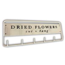Dried Flower Sign