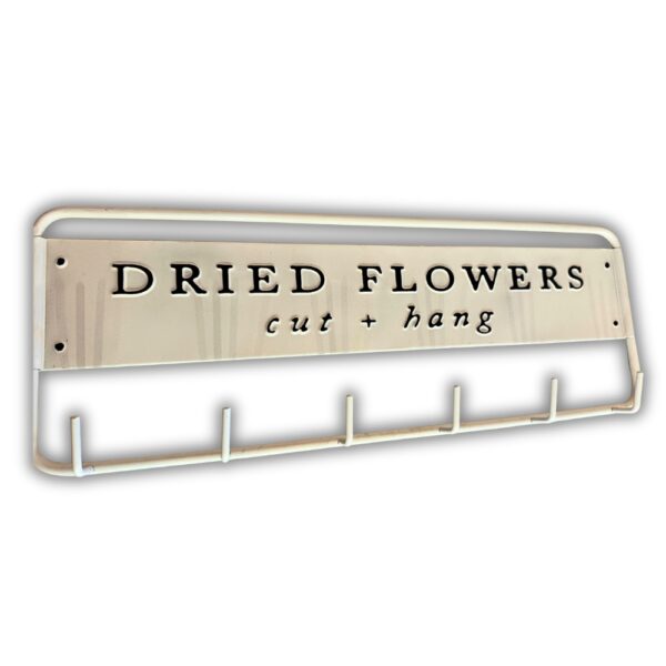 Dried Flower Sign