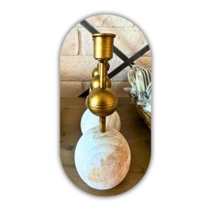 Wooden Candle Holders